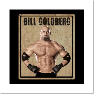 Bill Goldberg - Retro //Art Drawing Posters and Art